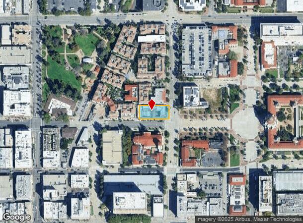  95 N Marengo Ave, Pasadena, CA Parcel Map