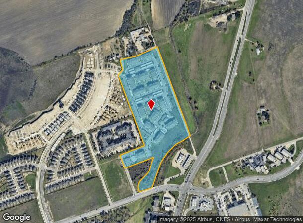2300 E Old Settlers Blvd, Round Rock, TX Parcel Map