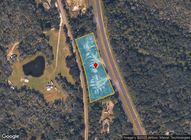 1 S Us Highway 1, Oak Hill, FL Parcel Map