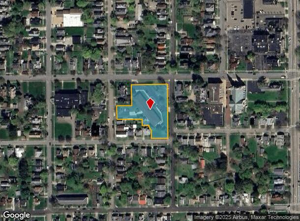 301 W Henley St, Olean, NY Parcel Map