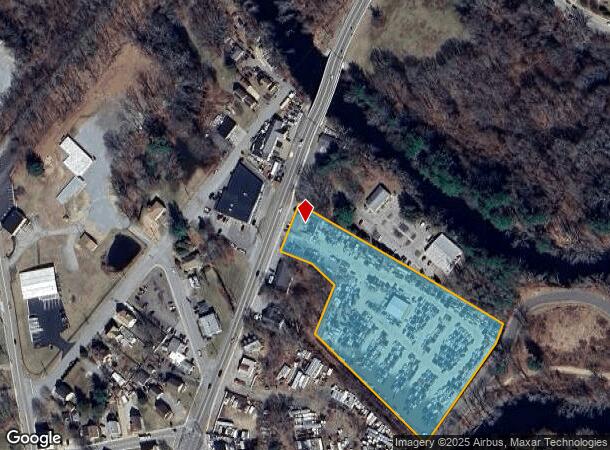 48 Boston Post Rd, Willimantic, CT Parcel Map