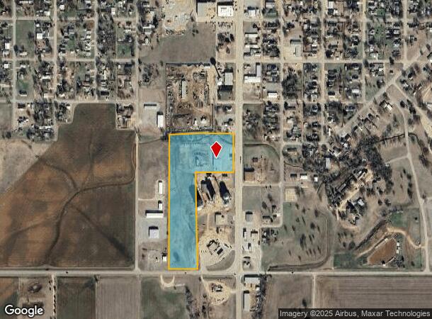  724 S Main St, Fairview, OK Parcel Map