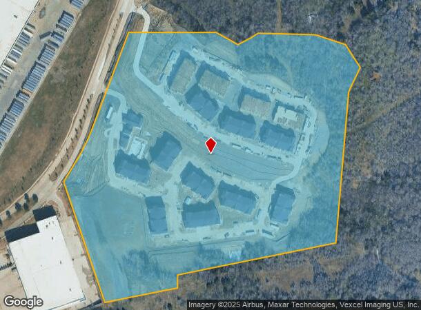 4868 S Merrifield Rd, Dallas, TX Parcel Map