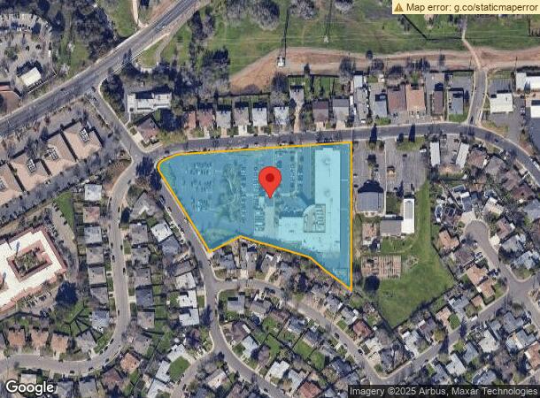  223 Fargo Way, Folsom, CA Parcel Map