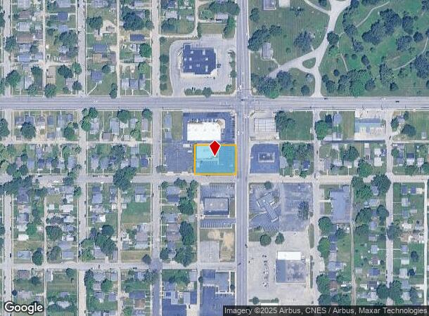  424 E 13Th St, Muncie, IN Parcel Map