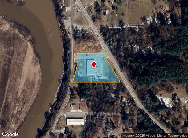 6609 N Meridian Rd, Hope, MI Parcel Map
