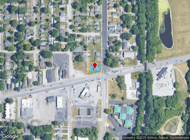  3850 Wabash Ave, Terre Haute, IN Parcel Map