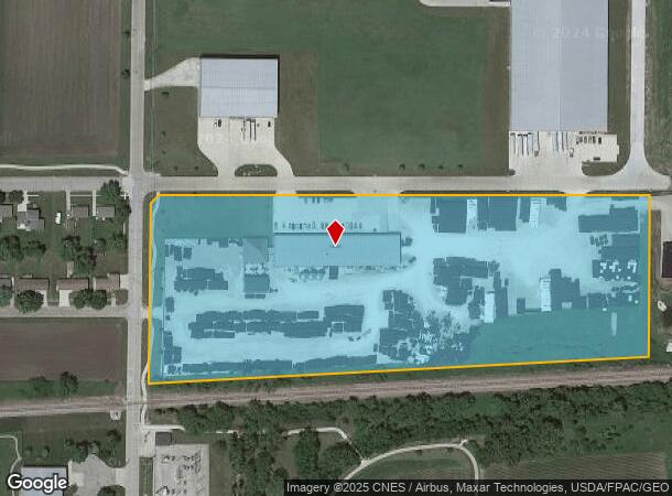  2502 E Poplar St, Algona, IA Parcel Map