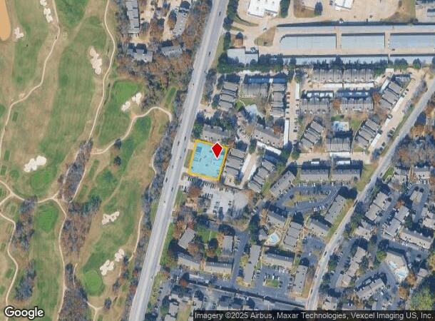 2721 N Collins St, Arlington, TX Parcel Map