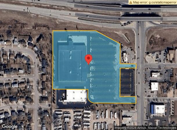  1845 Haines Ave, Rapid City, SD Parcel Map