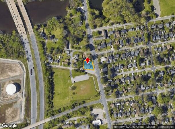  1712 Bainbridge Blvd, Chesapeake, VA Parcel Map