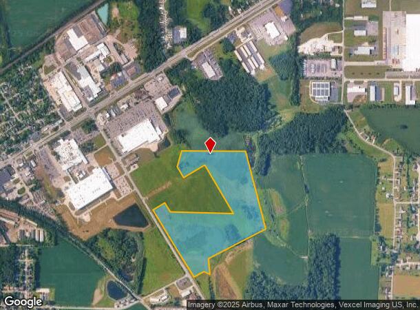  E Boyd Blvd, La Porte, IN Parcel Map