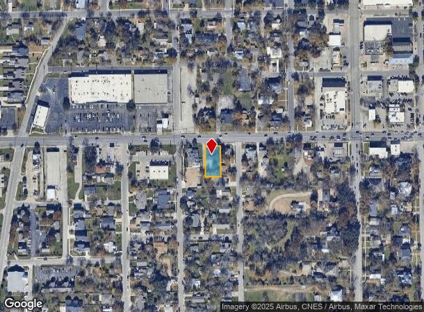 406 W University Ave, Georgetown, TX Parcel Map