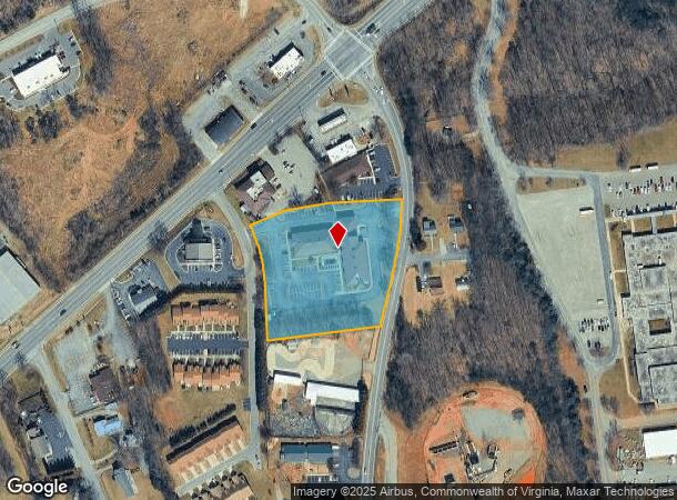 1730 N Main St, Rocky Mount, VA Parcel Map
