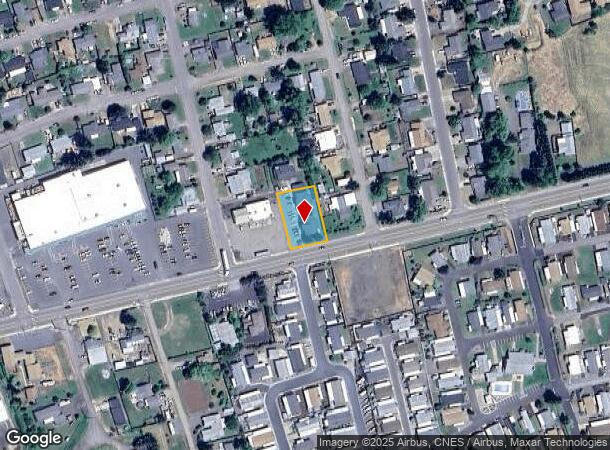 1051 E Central Ave, Sutherlin, OR Parcel Map