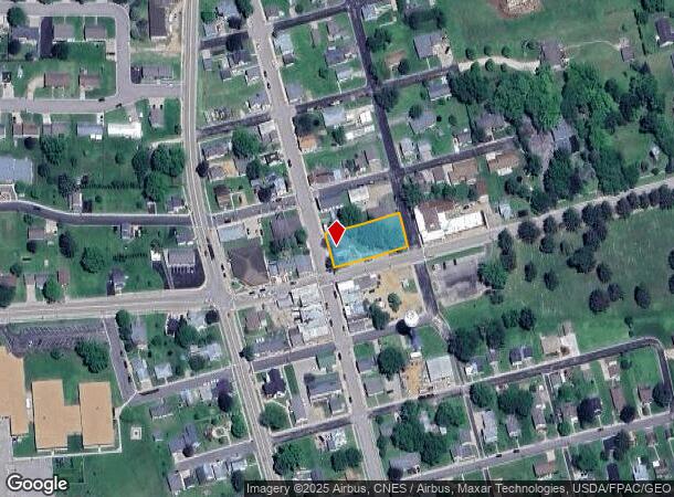  2110 N Main St, Hazel Green, WI Parcel Map