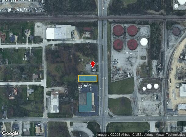  1818 S Coliseum Blvd, Fort Wayne, IN Parcel Map