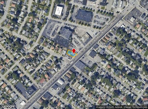  741 Reservoir Ave, Cranston, RI Parcel Map
