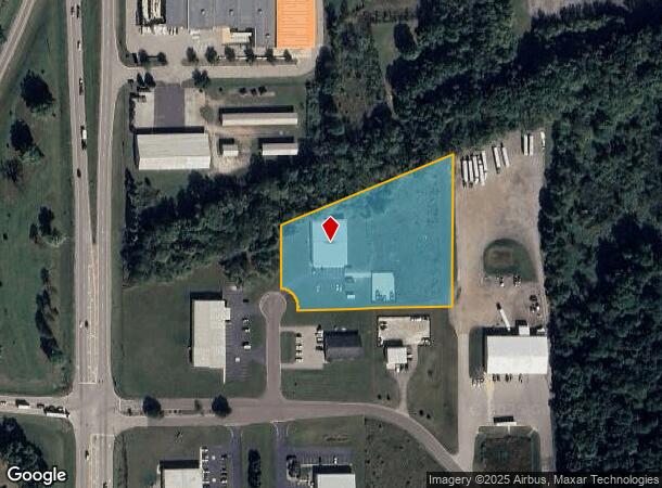 1444 Kdf Dr, Three Rivers, MI Parcel Map