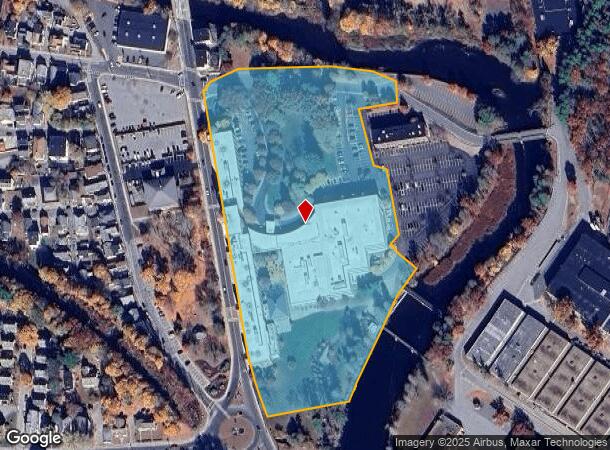  14 Mechanic St, Southbridge, MA Parcel Map