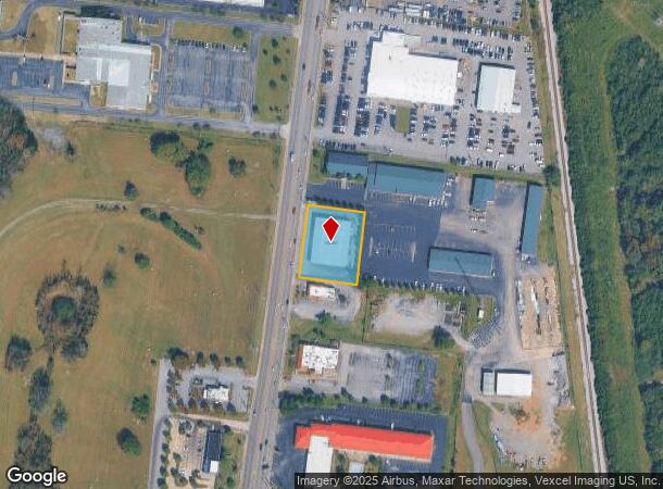  1837 S Church St, Murfreesboro, TN Parcel Map