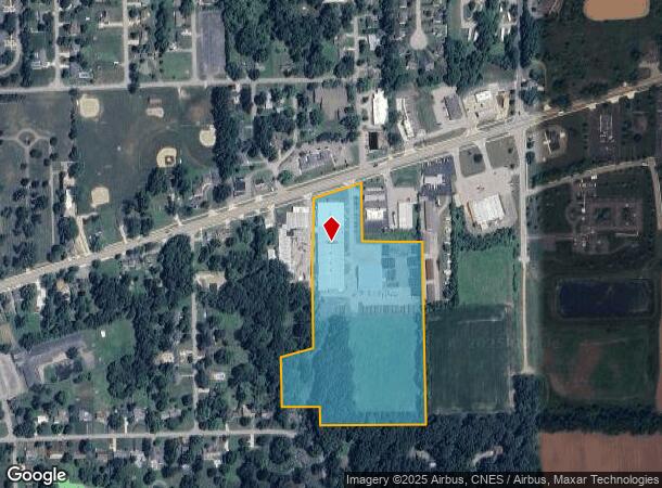 345 E Main St, Spring Arbor, MI Parcel Map
