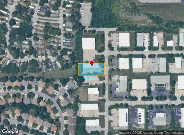 1465 N Winchester St, Olathe, KS Parcel Map