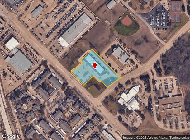 4800 N Galloway Ave, Mesquite, TX Parcel Map