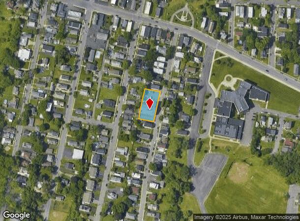  24 Amity St, Cohoes, NY Parcel Map