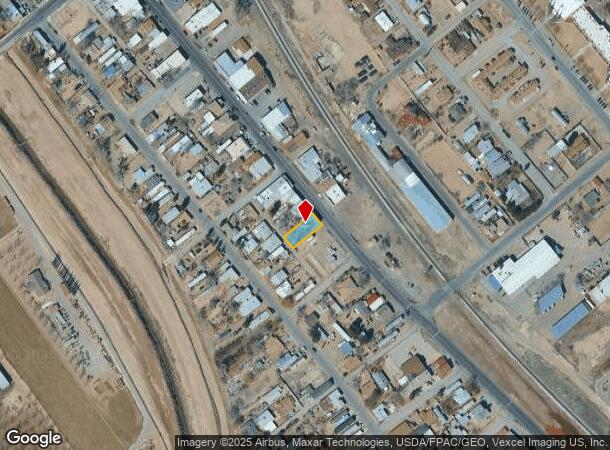 316 E Main St, Fabens, TX Parcel Map