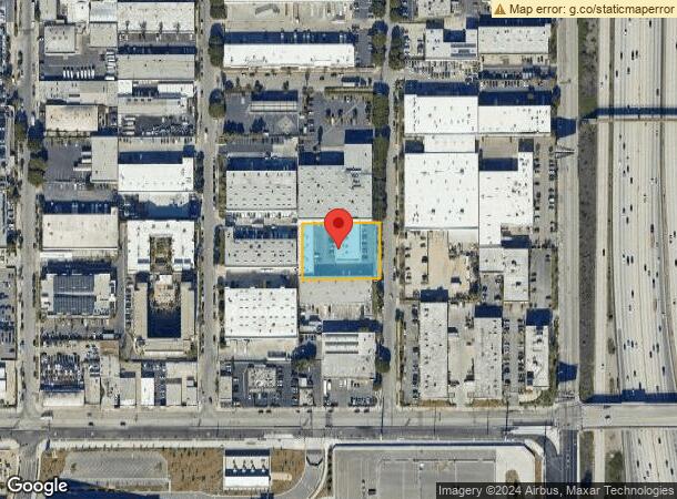  721 S Glasgow Ave, Inglewood, CA Parcel Map