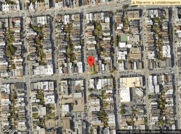  654 Clement St, San Francisco, CA Parcel Map