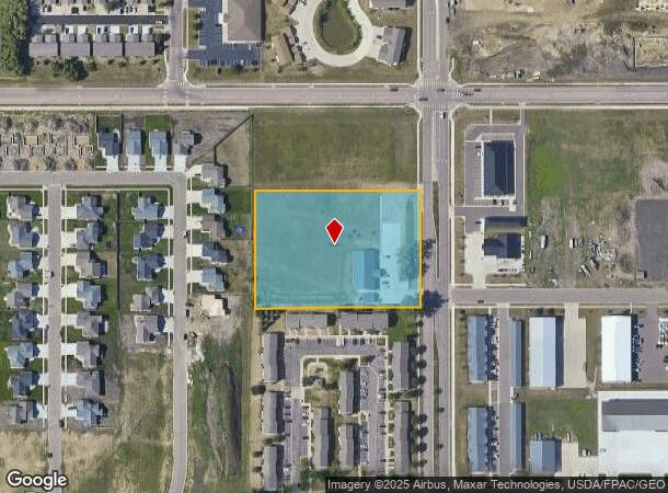  1401 N Main Ave, Tea, SD Parcel Map