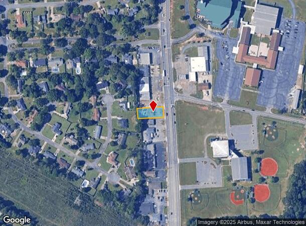  2511 Moody Rd, Warner Robins, GA Parcel Map