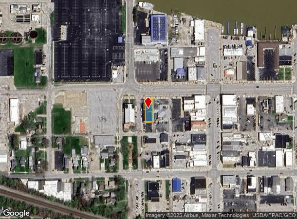127 W Perry St, Port Clinton, OH Parcel Map