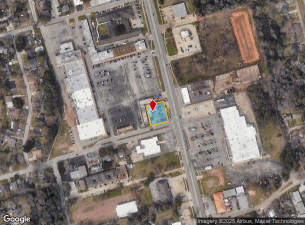 2001 N Frazier St, Conroe, TX Parcel Map