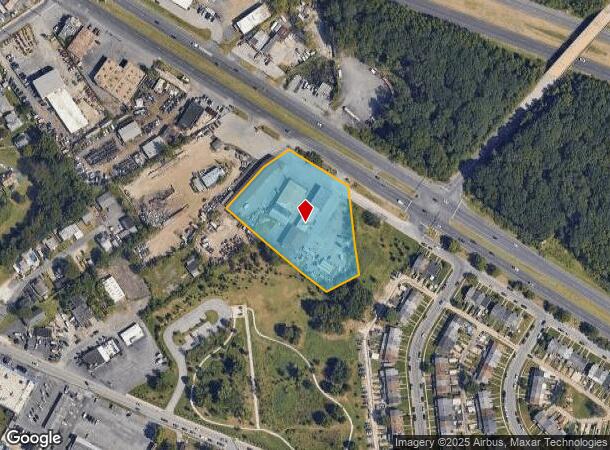 2819 N North Point Blvd, Dundalk, MD Parcel Map