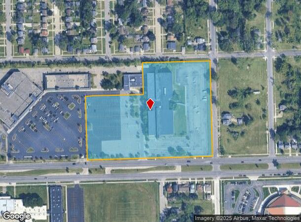 7800 W Outer Dr, Detroit, MI Parcel Map