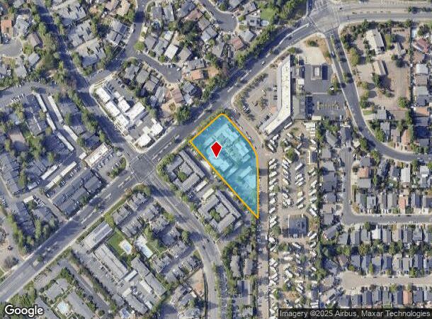  7417 Cristobal Way, Rohnert Park, CA Parcel Map