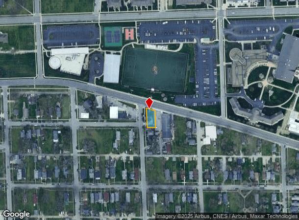  1232 Maumee Ave, Fort Wayne, IN Parcel Map