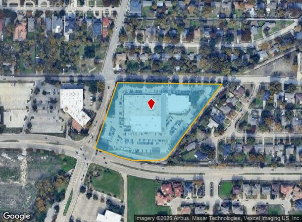 400 E Spring Valley Rd, Richardson, TX Parcel Map