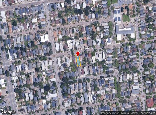 1616 Prince St, Berkeley, CA Parcel Map