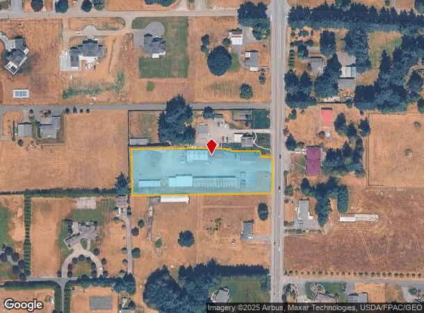  7467 Hannegan Rd, Lynden, WA Parcel Map