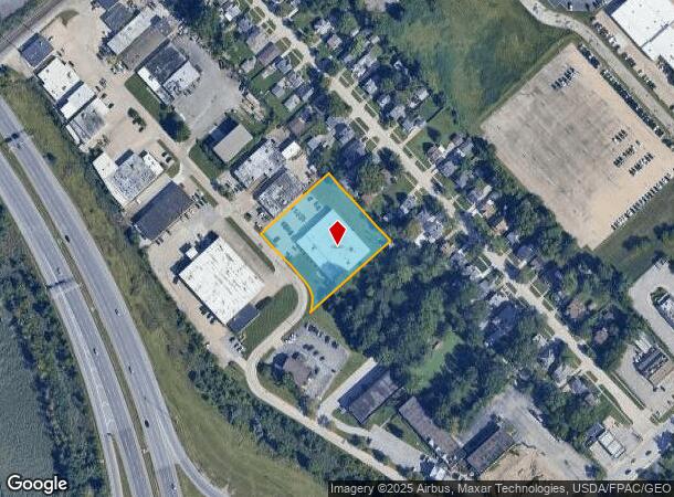  1405 E 286Th St, Wickliffe, OH Parcel Map
