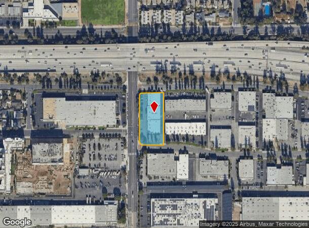  1504 Highland Ave, Duarte, CA Parcel Map