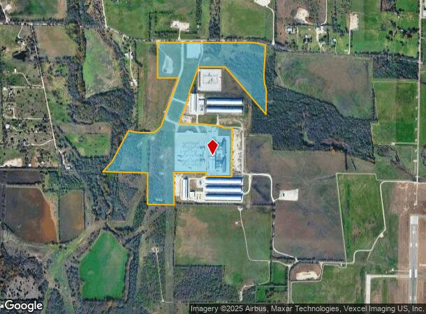 8161 Jim Christal Rd, Denton, TX Parcel Map