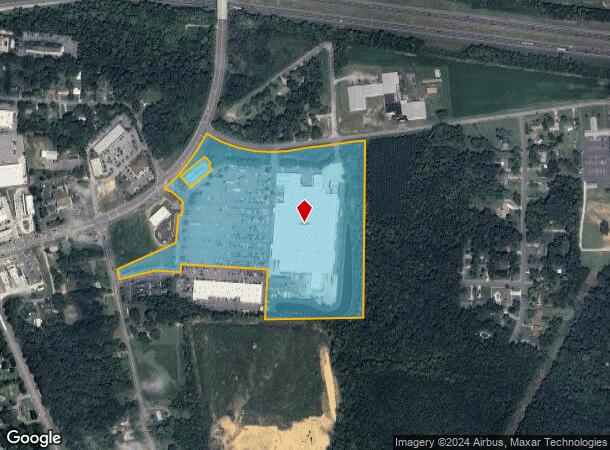  1585 Liberty Dr, Thomasville, NC Parcel Map