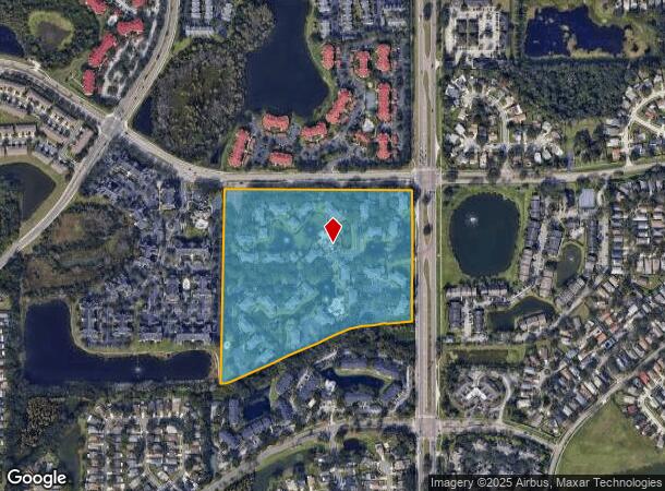 1801 Princeton Lakes Dr, Brandon, FL Parcel Map
