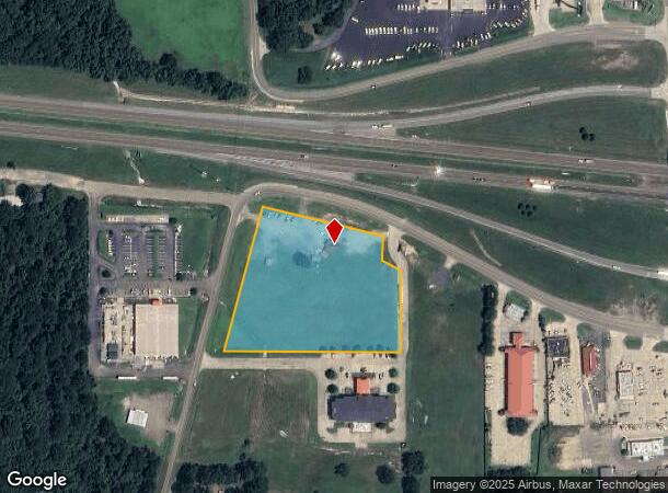  1016 N Center St, New Boston, TX Parcel Map
