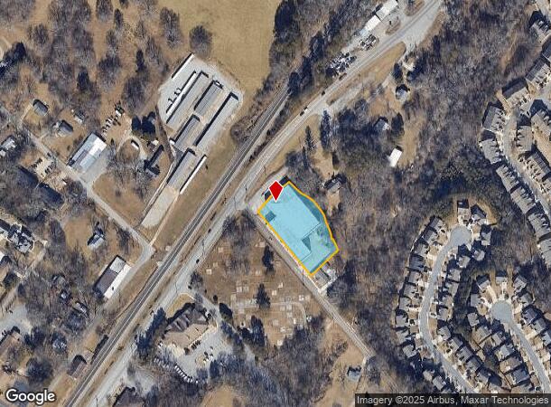  4793 E Railroad St, Flowery Branch, GA Parcel Map